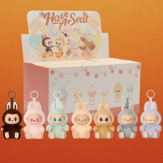 LABUBU THE MONSTERS - Have a Seat Vinyl Plush Blind Box - whole set labubu