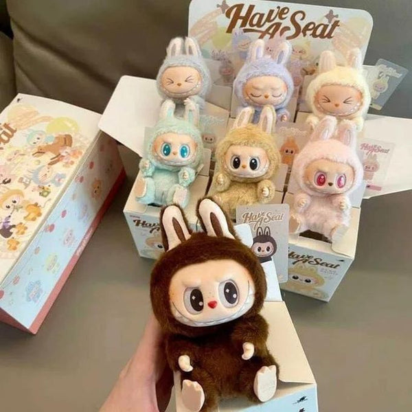 LABUBU THE MONSTERS - Have a Seat Vinyl Plush Blind Box - whole set labubu